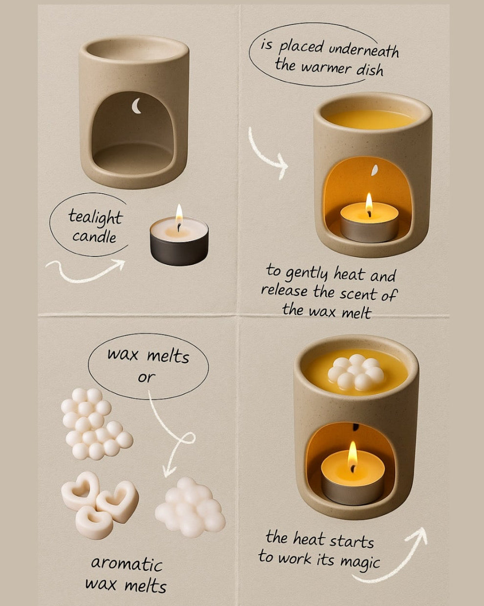 Ginger Wax Melt candle
