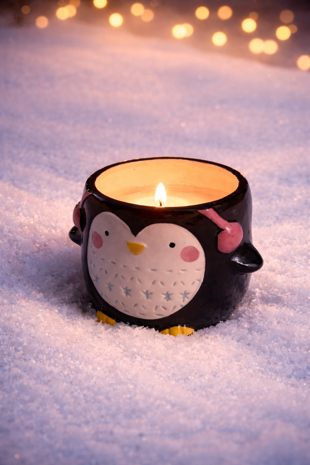 Penguin Candle