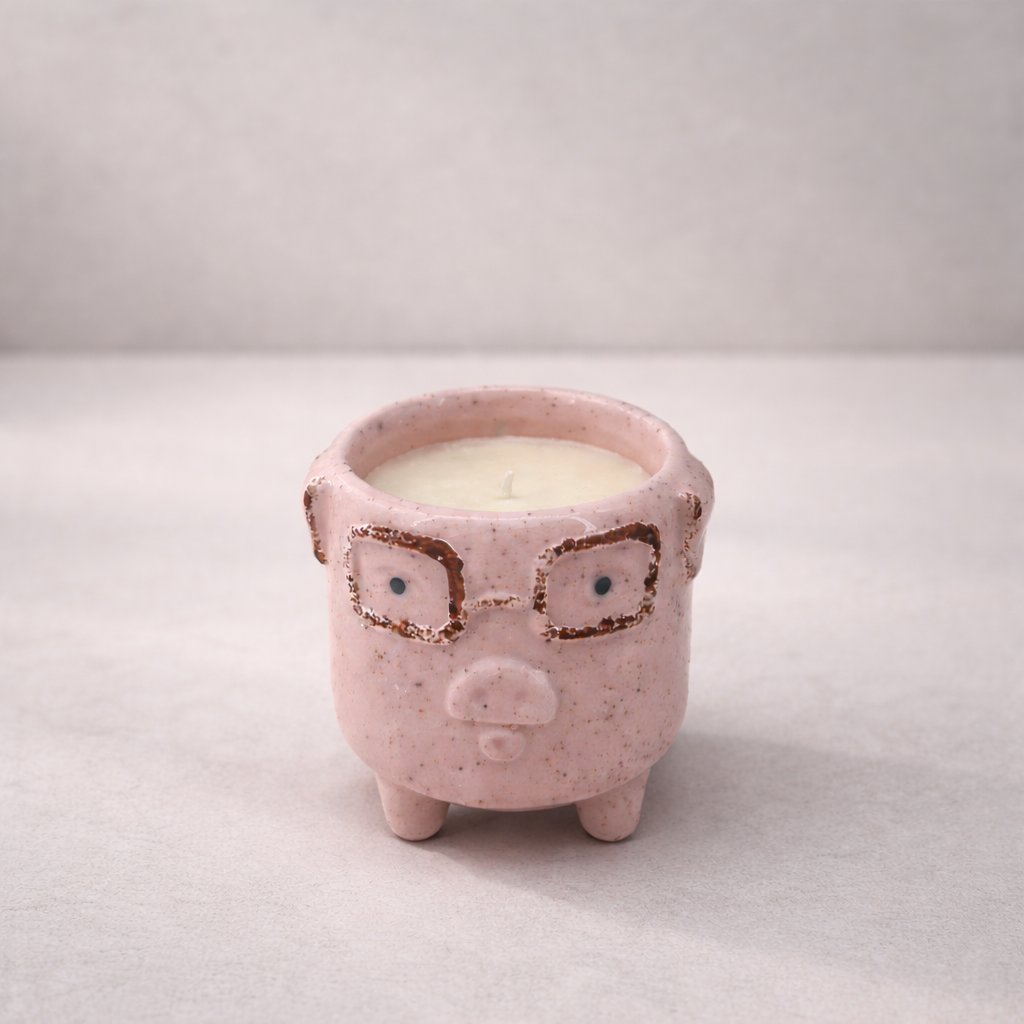 Piggy Candle