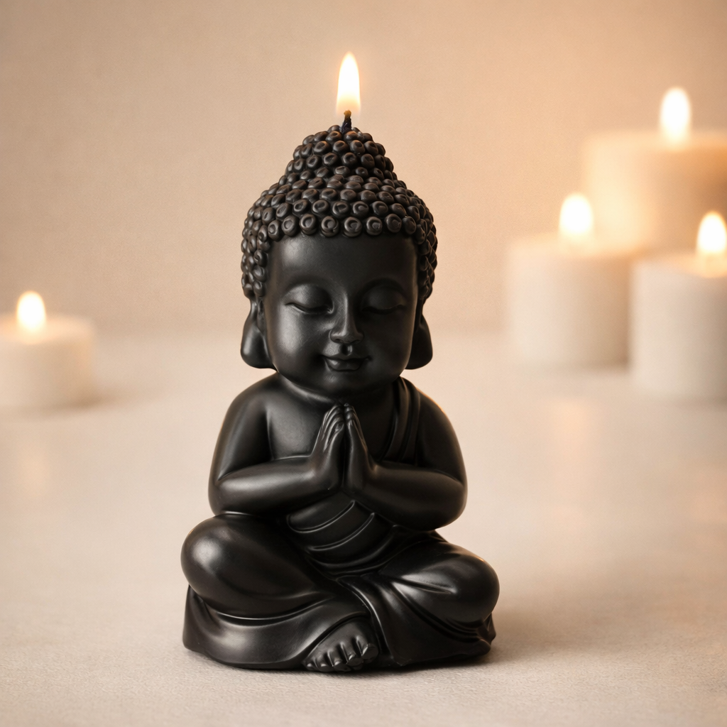 Zen Buddha Candle