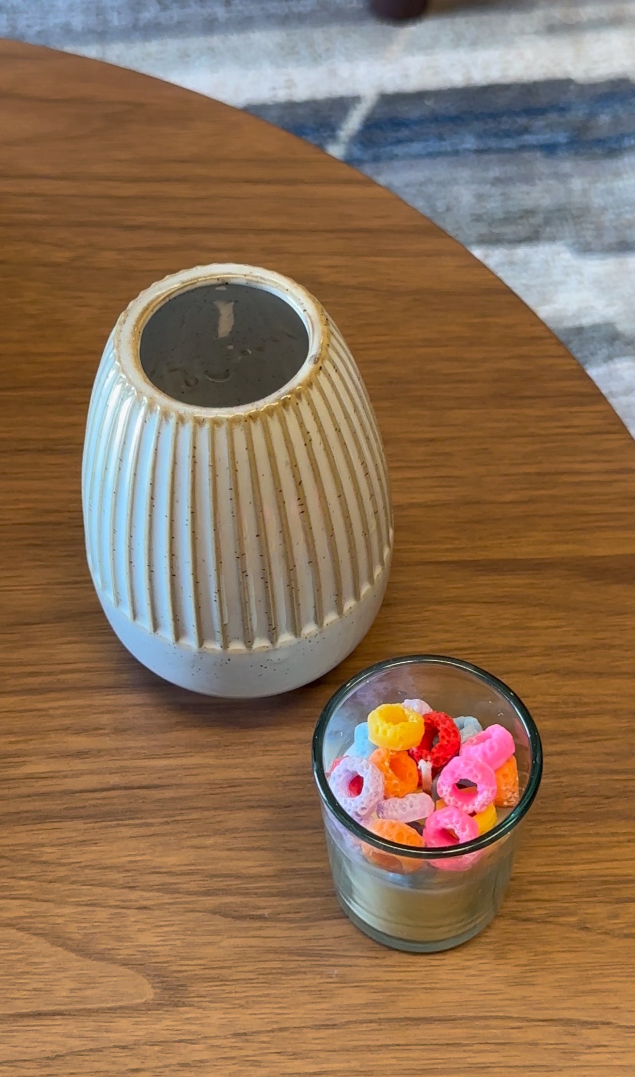 Tiny Cereal Candle