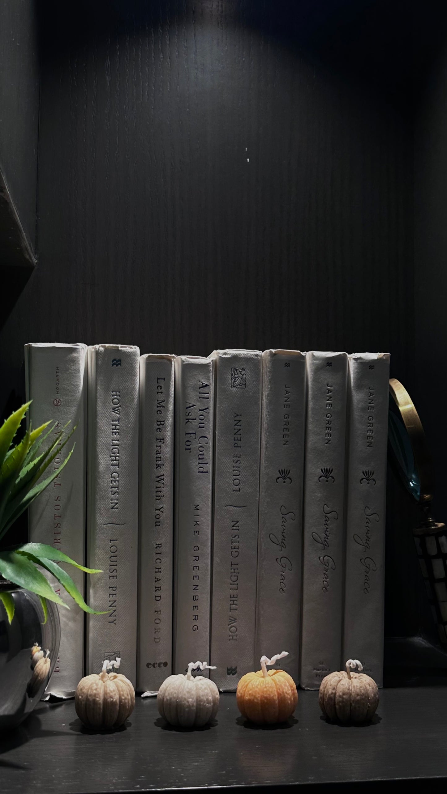 Mini Fall Pumpkin Candle