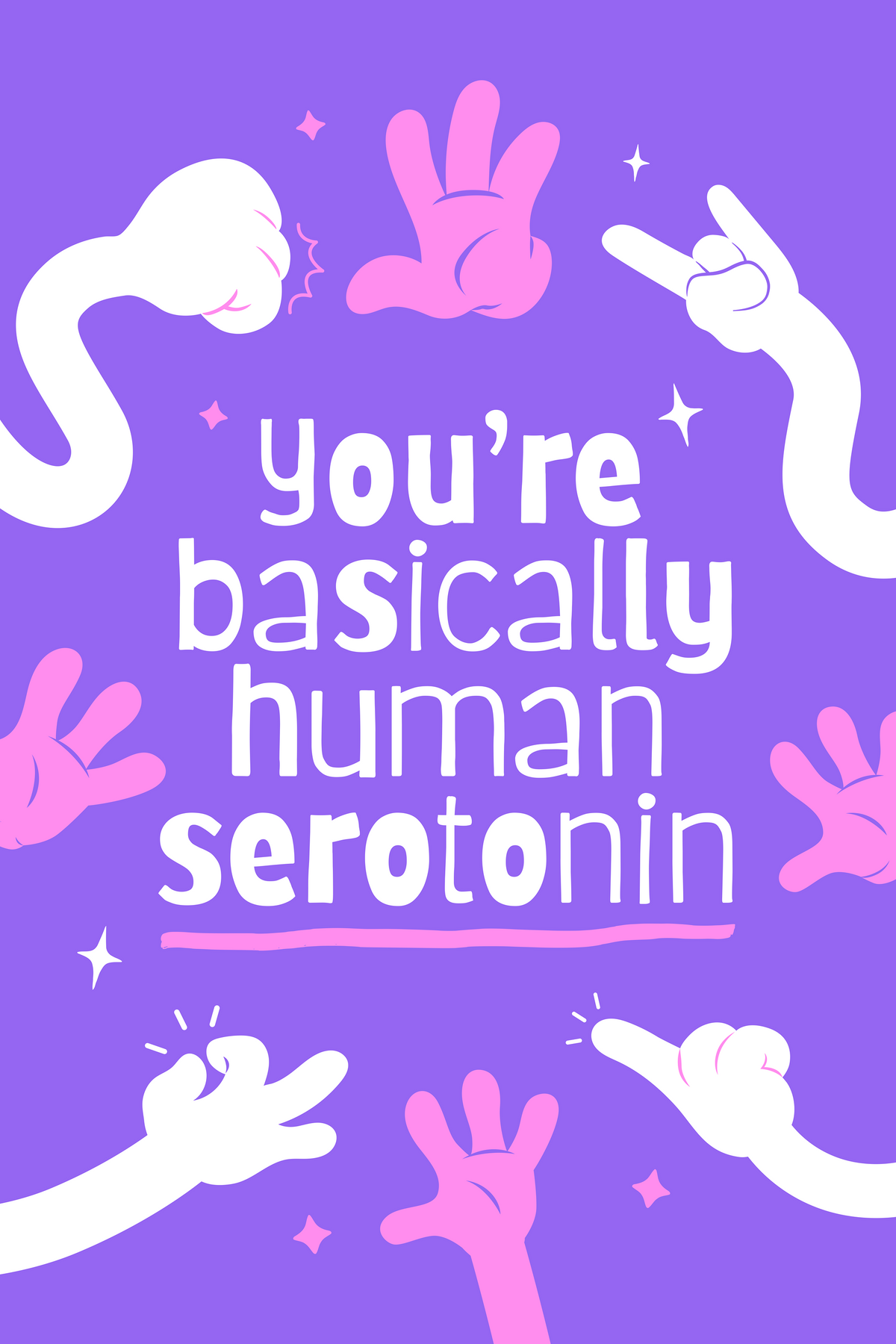 Human Serotonin Candle