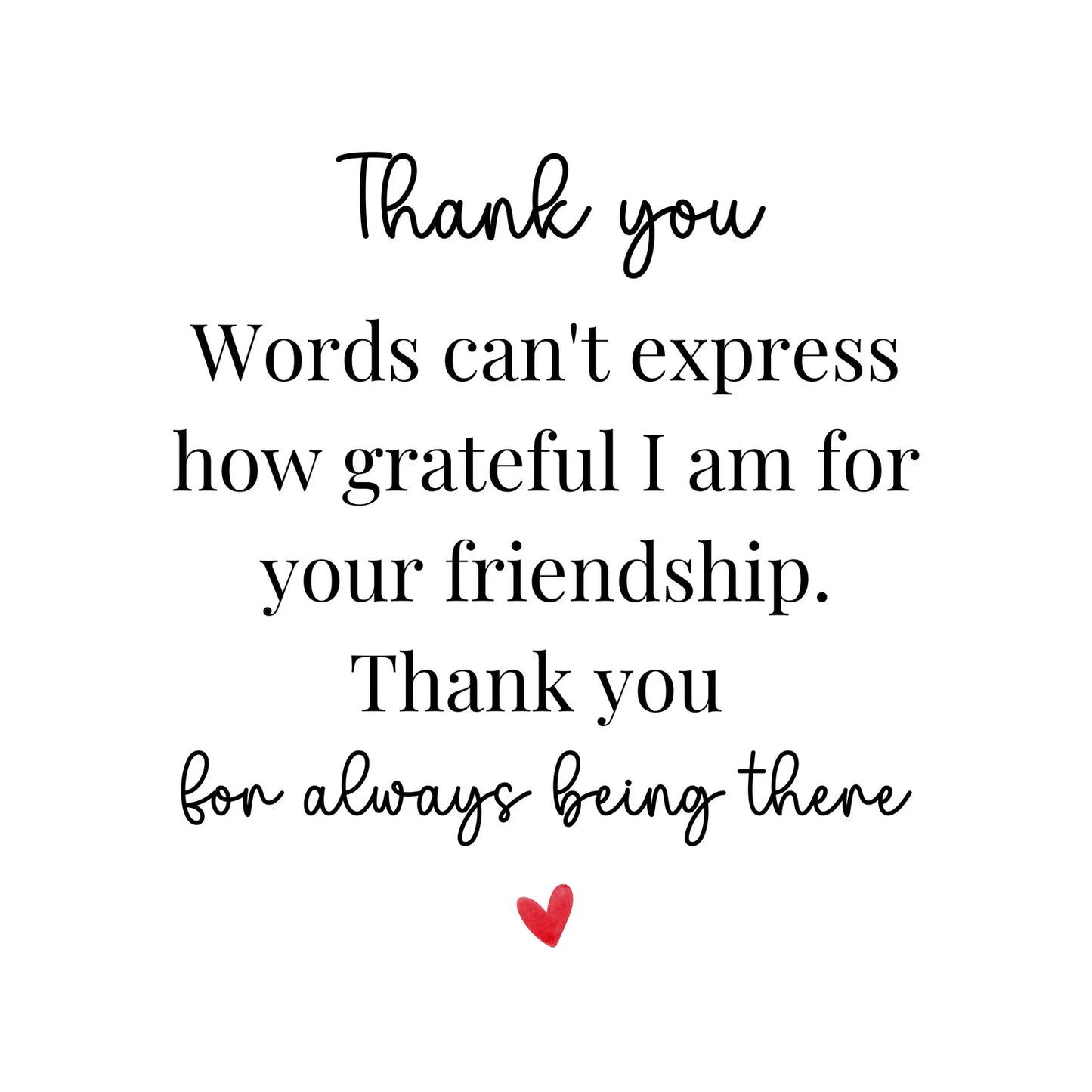 Thank You Friend Candle Gift Set