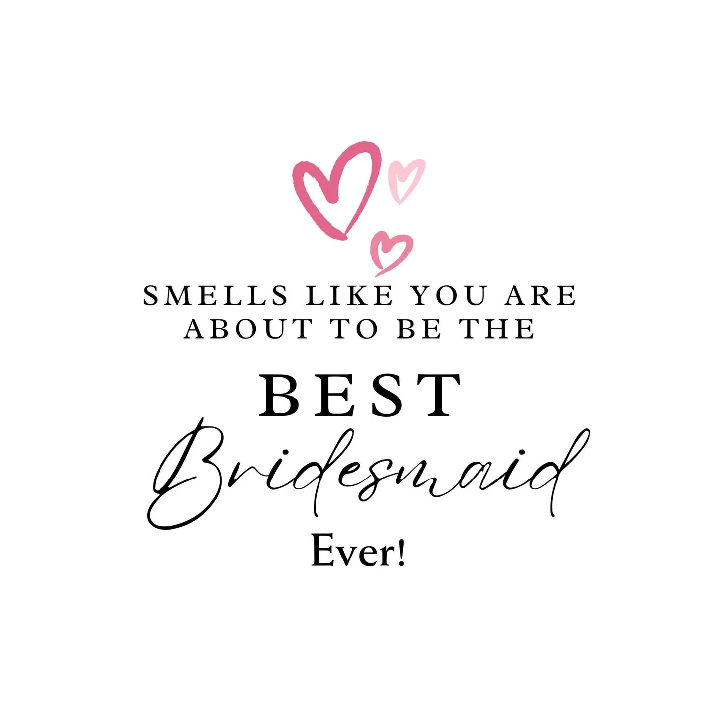 Bridesmaid Candle Gift Set