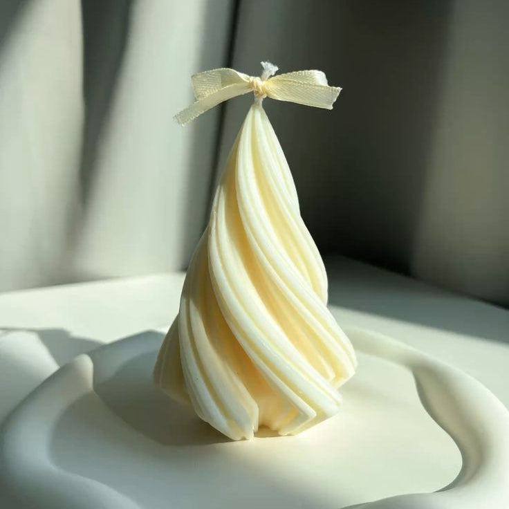 Winter Deer & Tree Candle Set