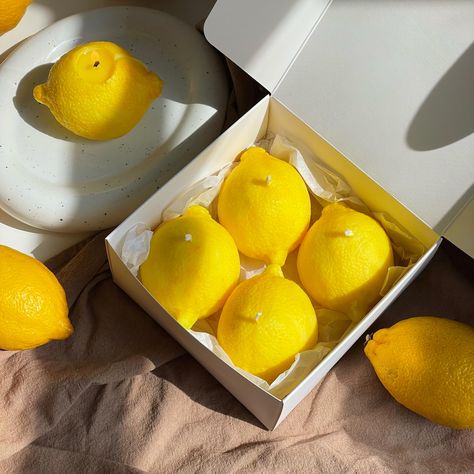 Lemon Candle Package