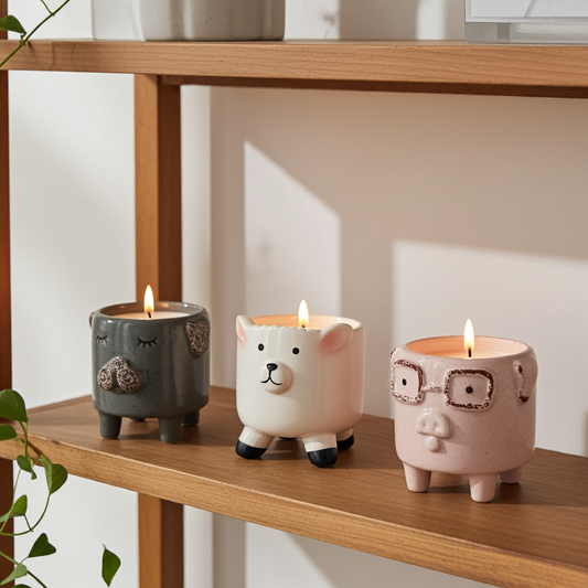 Adorable Trio Candles