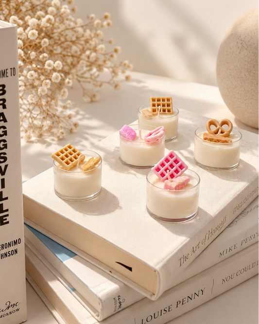 Chocolate bar Tea Light Candles