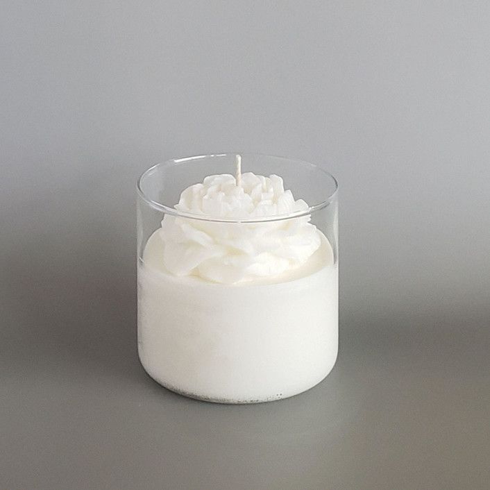 Crystal Peony Candle