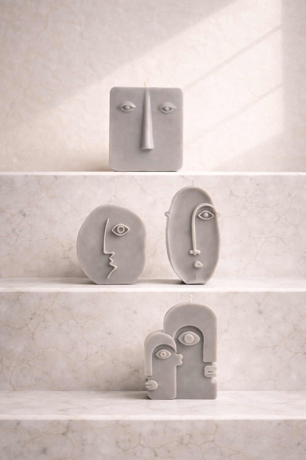 Architectural Modern Art Candle Pack