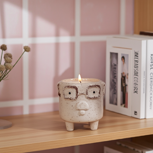 Piggy Candle