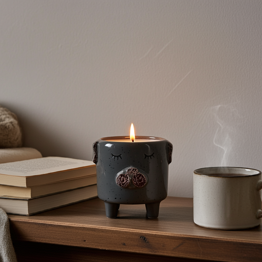 Puppy Candle
