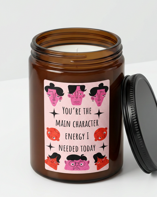 Main Character Energy Candle