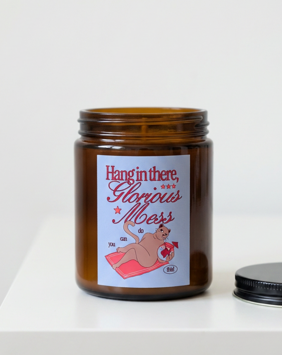 Glorious Mess Cat Lover Candle