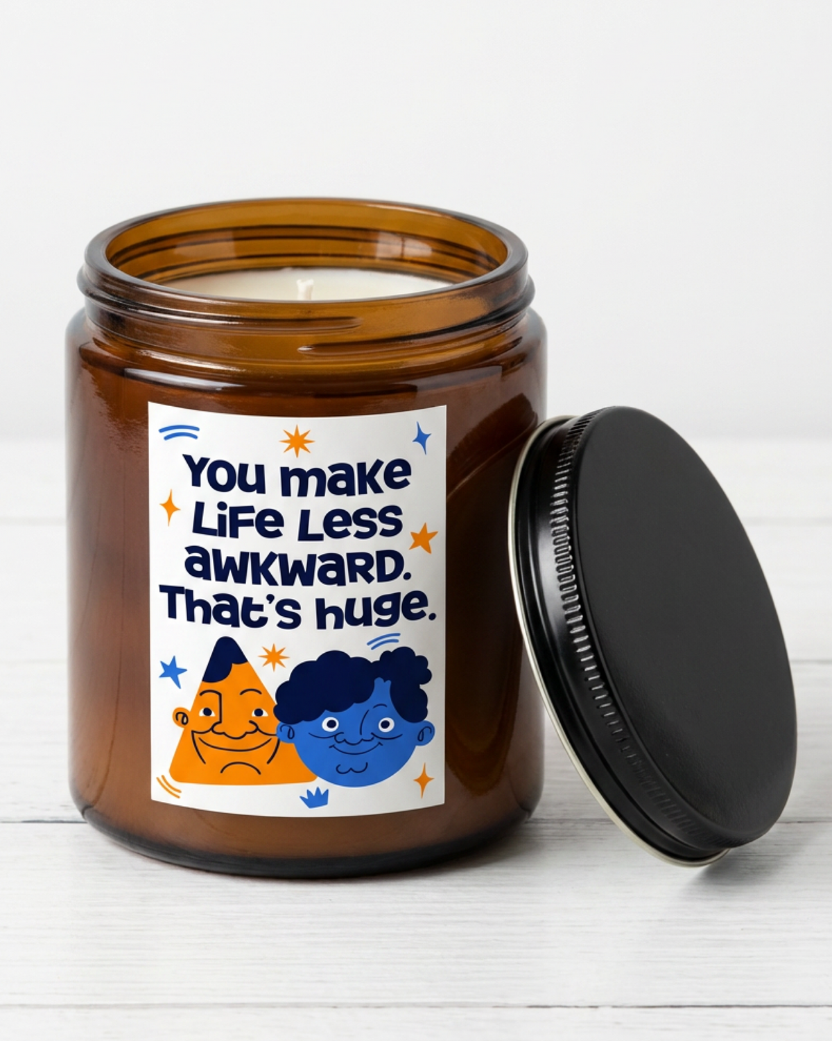Less Awkward Bestie Candle