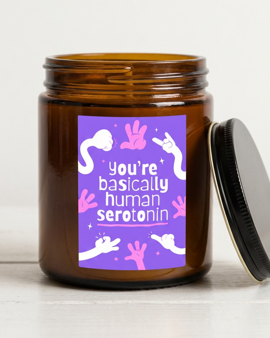 Human Serotonin Candle