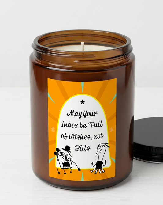 Wishes Not Bills Manifestation Candle