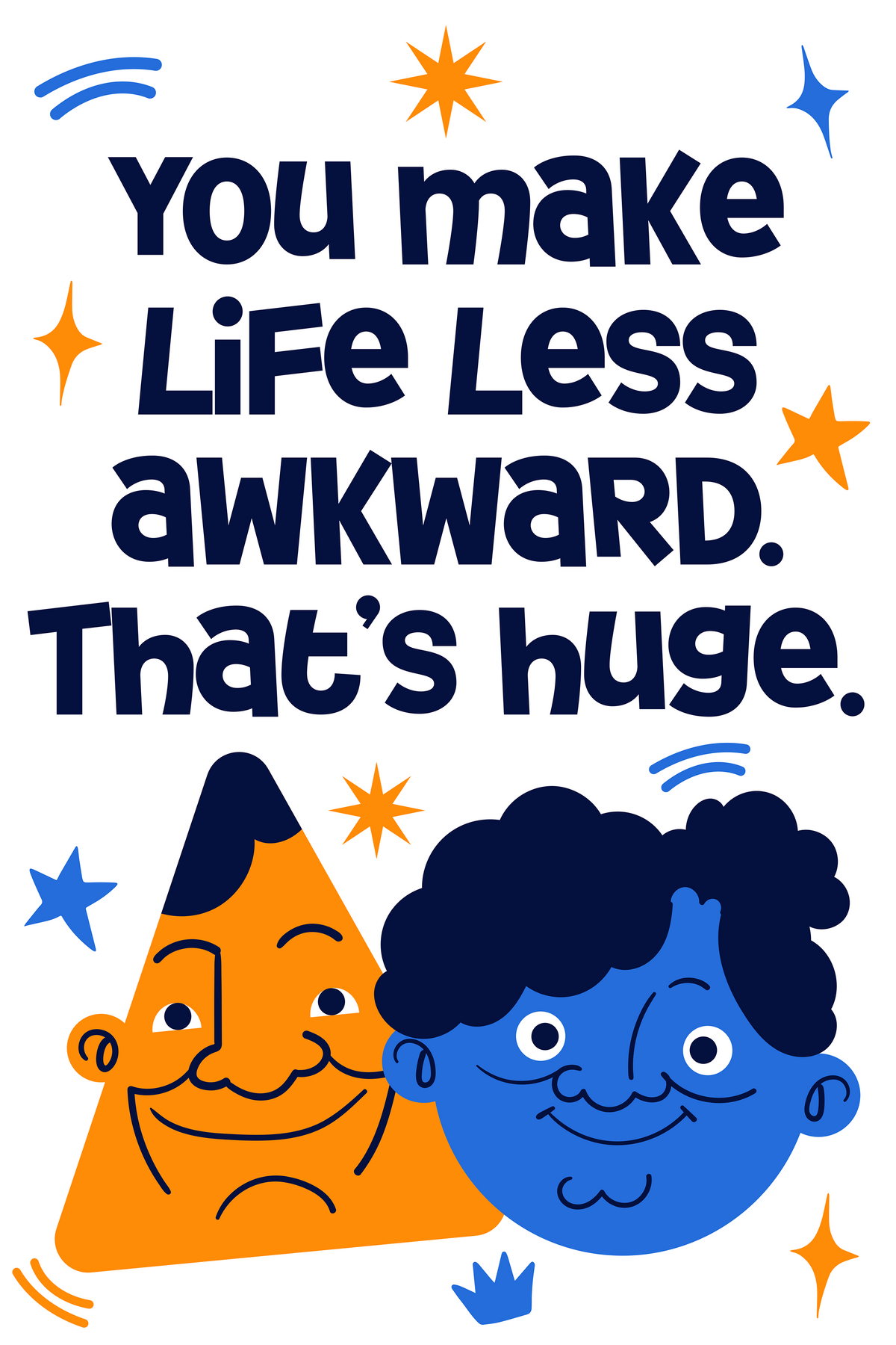 Less Awkward Bestie Candle