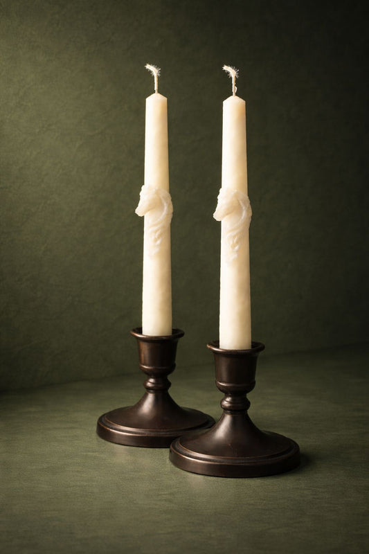 Noble Horse Taper Candle