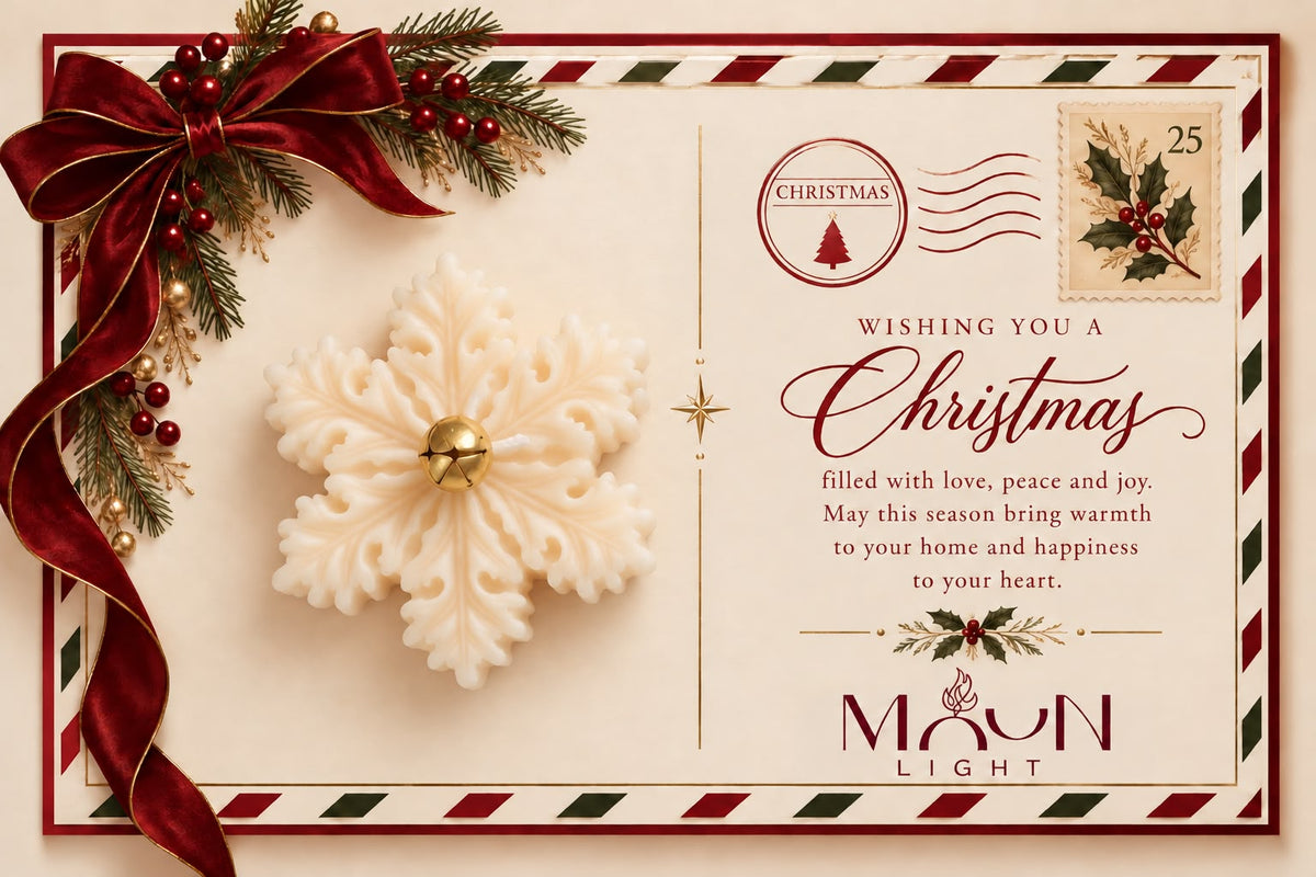 Snowflake Candle Christmas Gift Set