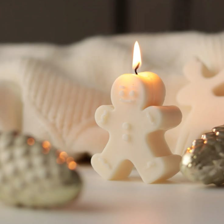 Gingerbread Candle