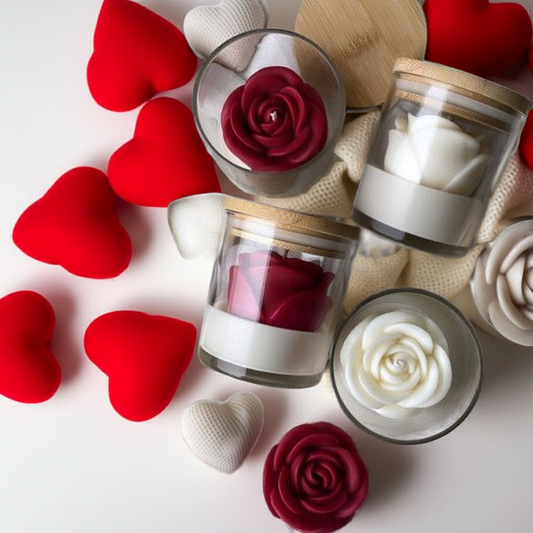My Little Rose Candle
