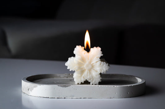 Snowflake Candle